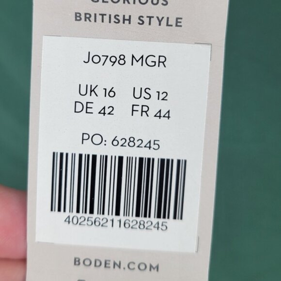 Boden Colorblock Leggings in Green, Pink, and Navy Size 12 - Picture 4 of 7